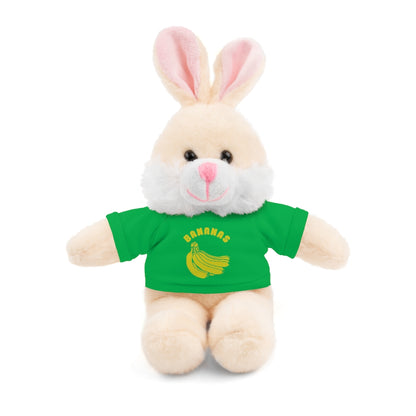 Bananas  | Stuffed Animals with Custom Printed Tee - My Funny Merch