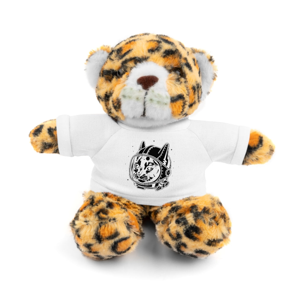 Astronaut Cat  | Stuffed Animals with Custom Printed Tee