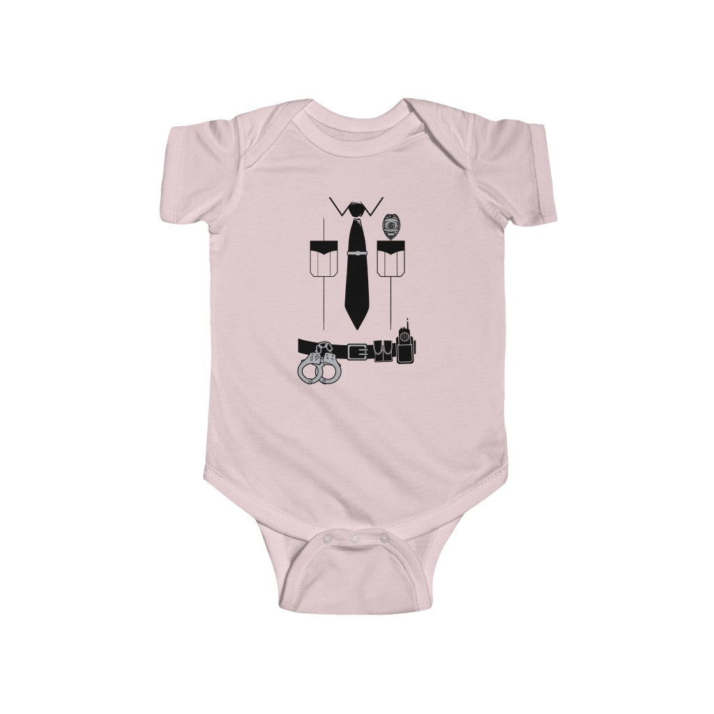 Police Officer | Baby Bodysuit | Funny | Costume | Cop | Cosplay | Gift - My Funny Merch