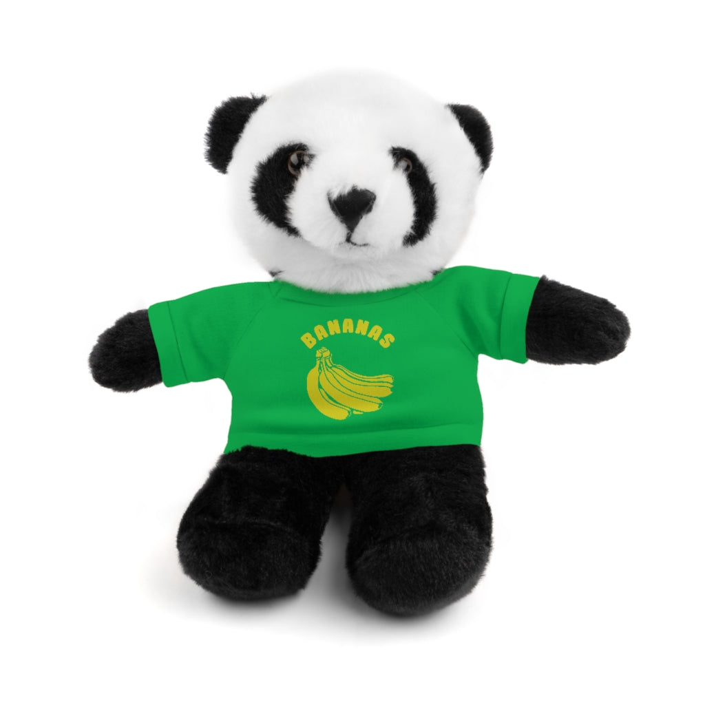 Bananas  | Stuffed Animals with Custom Printed Tee - My Funny Merch