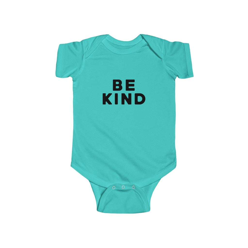 Be Kind | Infant | Fine Jersey | One Piece | Baby Bodysuit - My Funny Merch