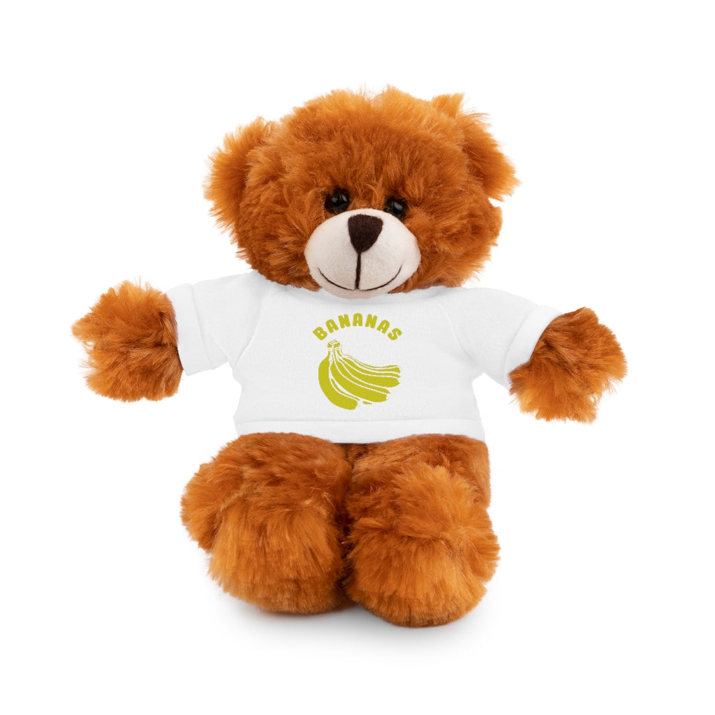 Bananas  | Stuffed Animals with Custom Printed Tee