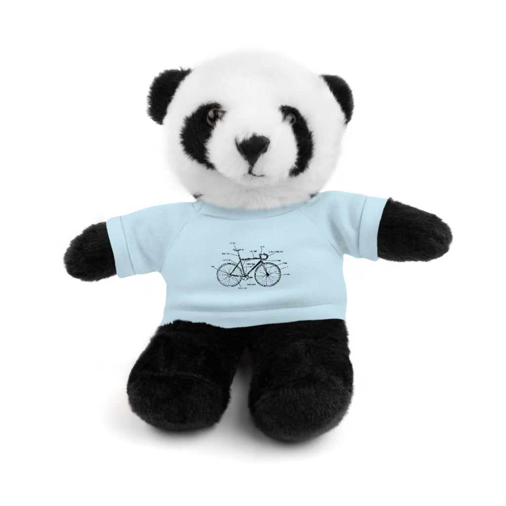 Bike Anatomy  | Stuffed Animals with Custom Printed Tee - My Funny Merch