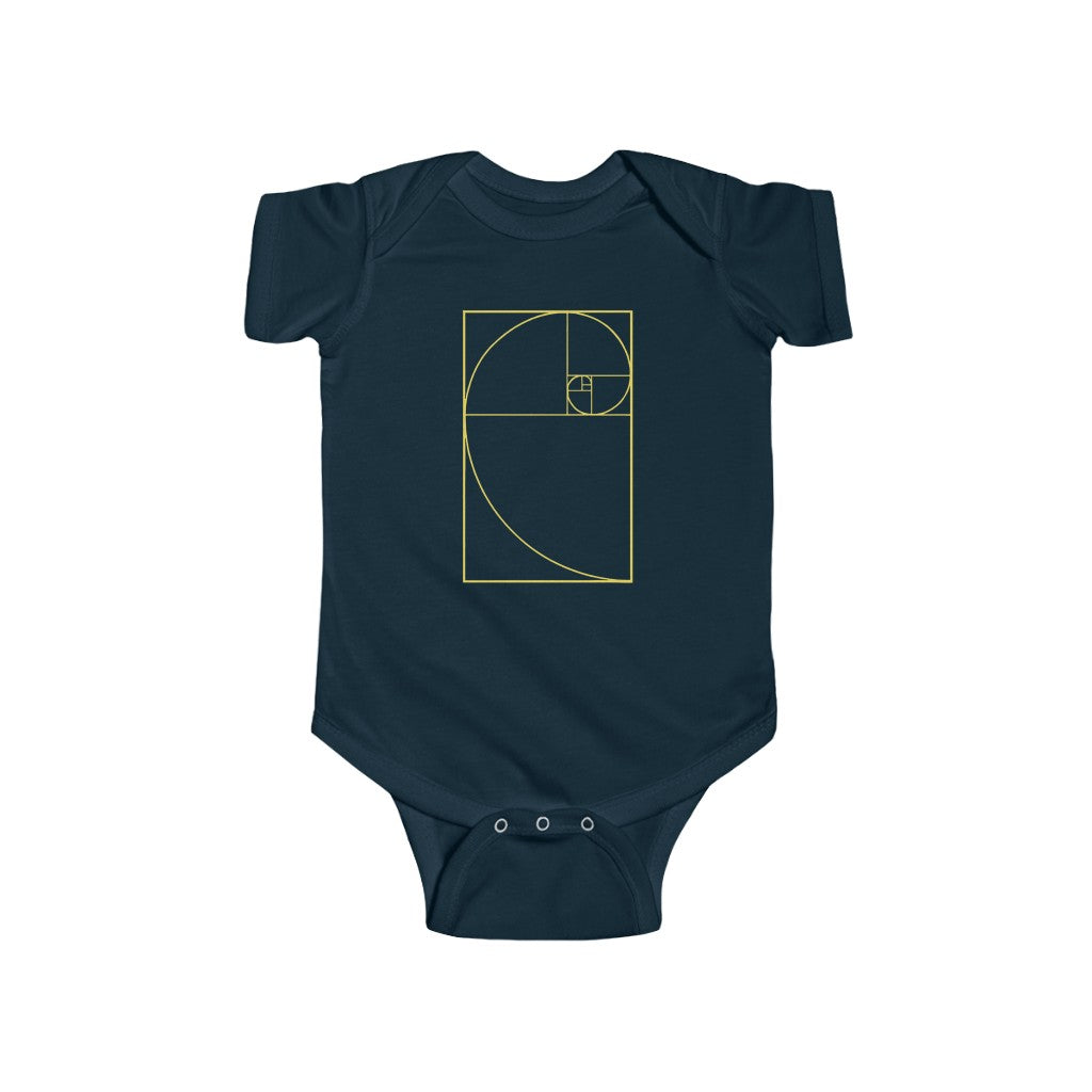 Golden Ratio | Baby Bodysuit | One Piece | Science | Math | Fibonacci - My Funny Merch