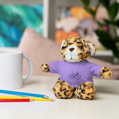 Bike Anatomy  | Stuffed Animals with Custom Printed Tee - My Funny Merch