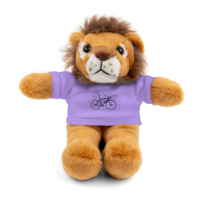 Bike Anatomy  | Stuffed Animals with Custom Printed Tee - My Funny Merch