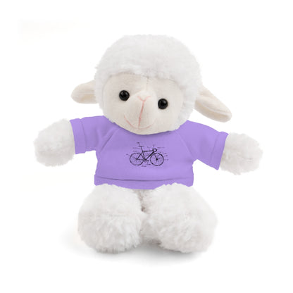 Bike Anatomy  | Stuffed Animals with Custom Printed Tee - My Funny Merch