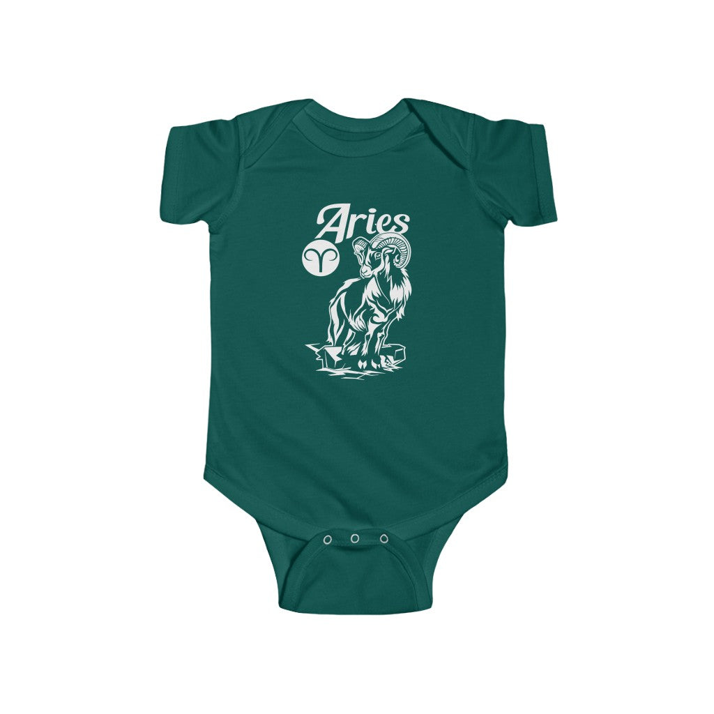 Aries Zodiac | Infant | Fine Jersey | One Piece | Baby Bodysuit