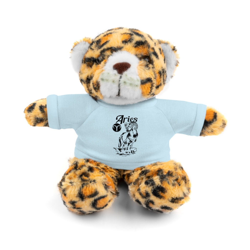 Aries Zodiac | Stuffed Animals with Custom Printed Tee - My Funny Merch