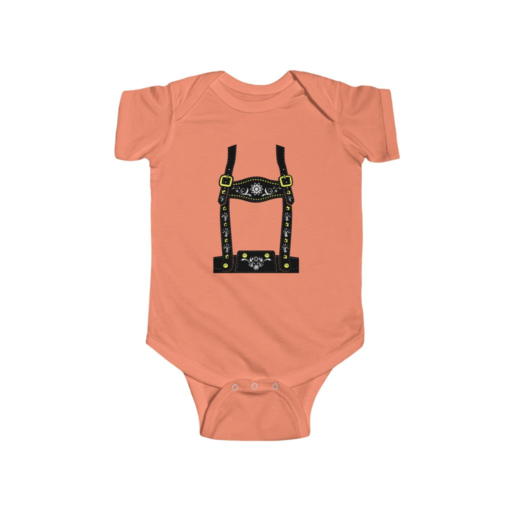 Lederhosen | Baby Bodysuit | Funny | Cheap Costume | Oktoberfest | Cosplay| Gift - My Funny Merch