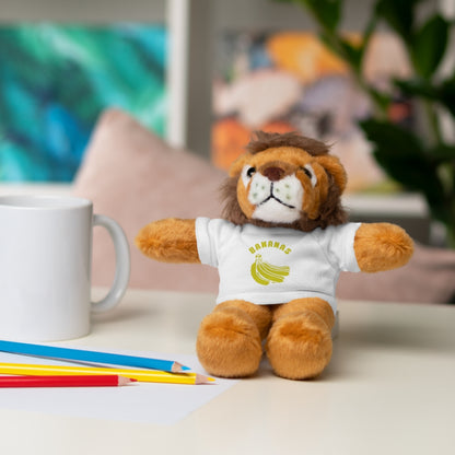 Bananas  | Stuffed Animals with Custom Printed Tee