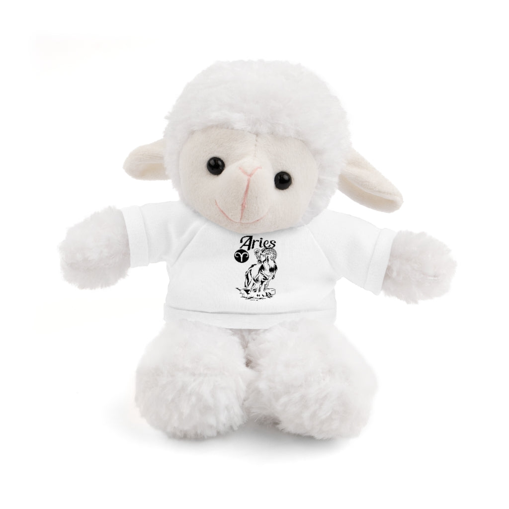 Aries Zodiac | Stuffed Animals with Custom Printed Tee