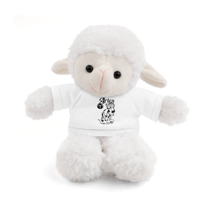 Aries Zodiac | Stuffed Animals with Custom Printed Tee