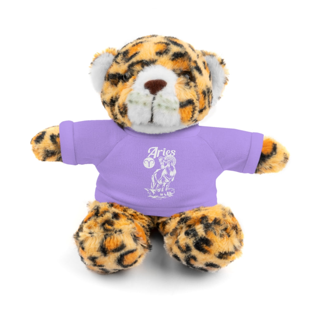 Aries Zodiac | Stuffed Animals with Custom Printed Tee - My Funny Merch