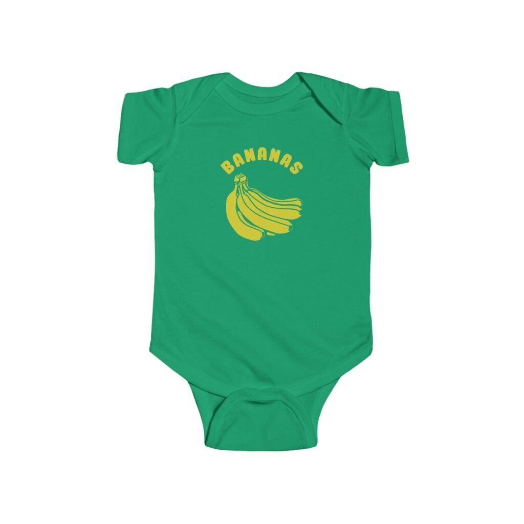 Bananas Baby Bodysuit | Infant Fine Jersey One Piece | Funny & Cute Baby Outfit